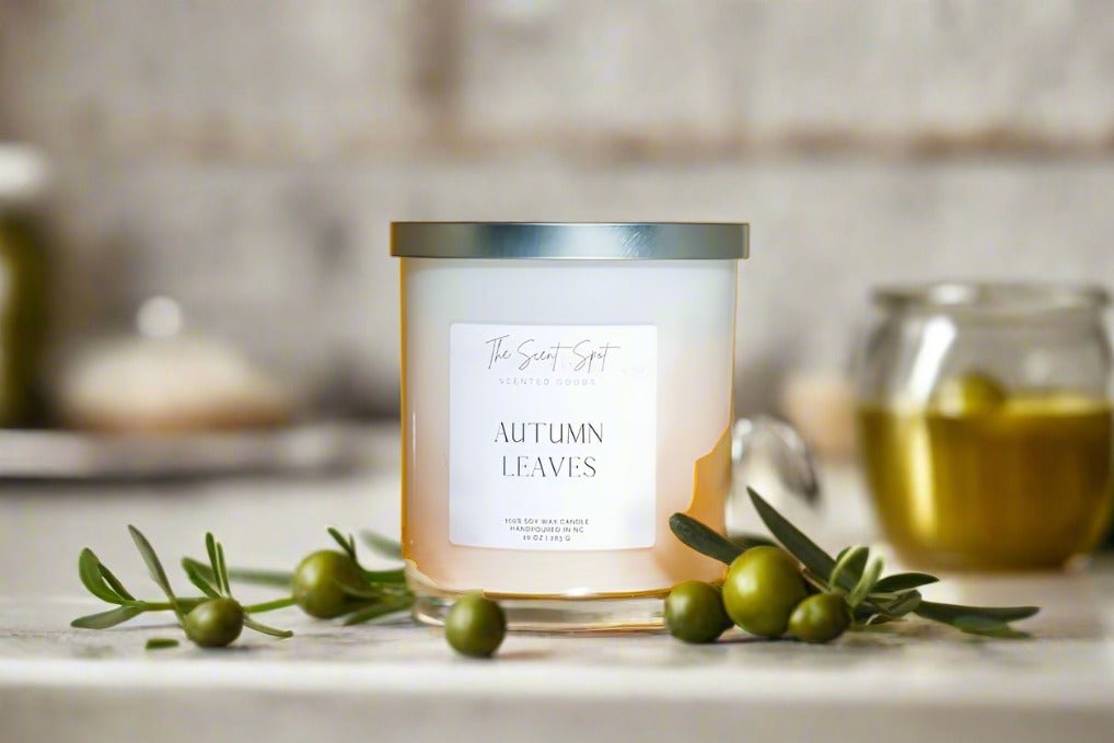 Autumn Leaves Candle